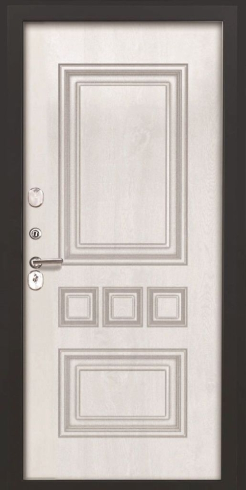 Входная дверь ДвериПРО Аура фл-608 винорит white DPRO194063 внутренняя сторона
